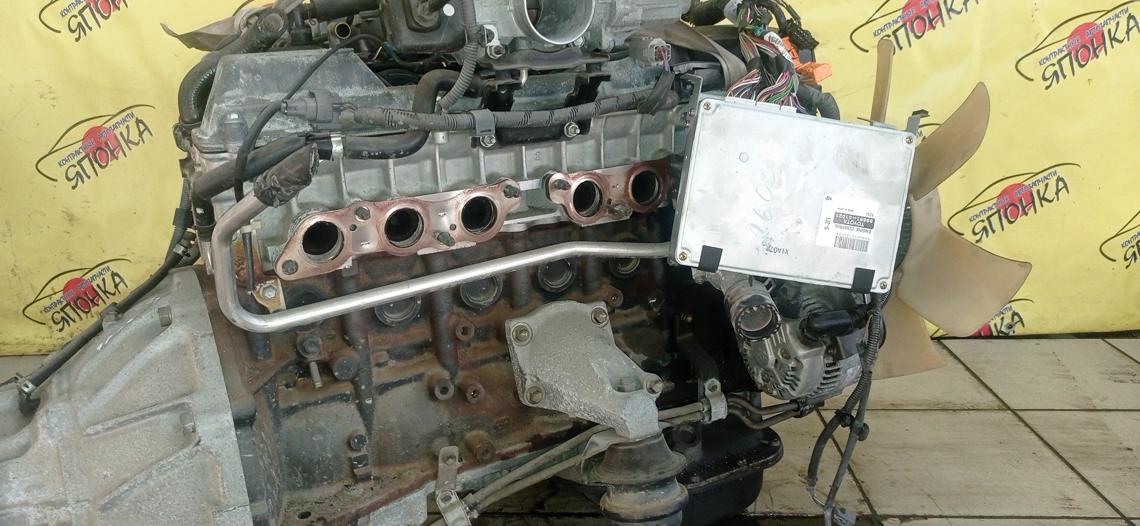 ДВС/TOY/1JZ-GE VVTI/СВАП КОМПЛЕКТ/ДВС + АКПП/NEW