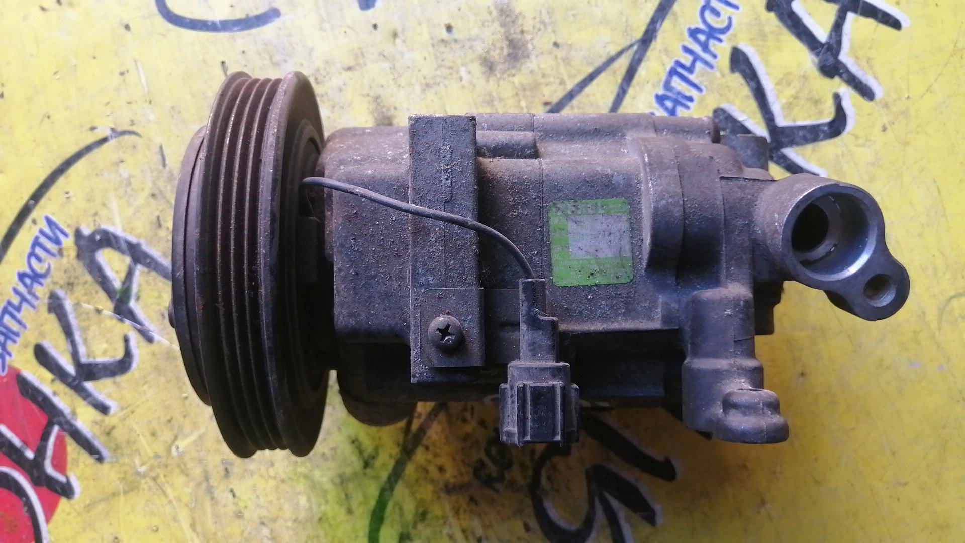 КОМПРЕССОР КОНДИЦИОНЕРА/NIS/QG15/QG18/QG13/AD/BLUEBIRD/BLUEBIRD SYLPHY/EXPERT/FAMILIA VAN/SUNNY/WINGROAD/BBVY11/BVFY11/BVGY11/BVHNY11/FB15/FG10/FNB15/QB15/QG10/QNG10/VFY11/VGY11/VHNY11/VNW11/VW11/VY11/WFNY11/WFY11/WHNY11/WHY11/U14/3 УХА/4 РУЧ./92600WE400