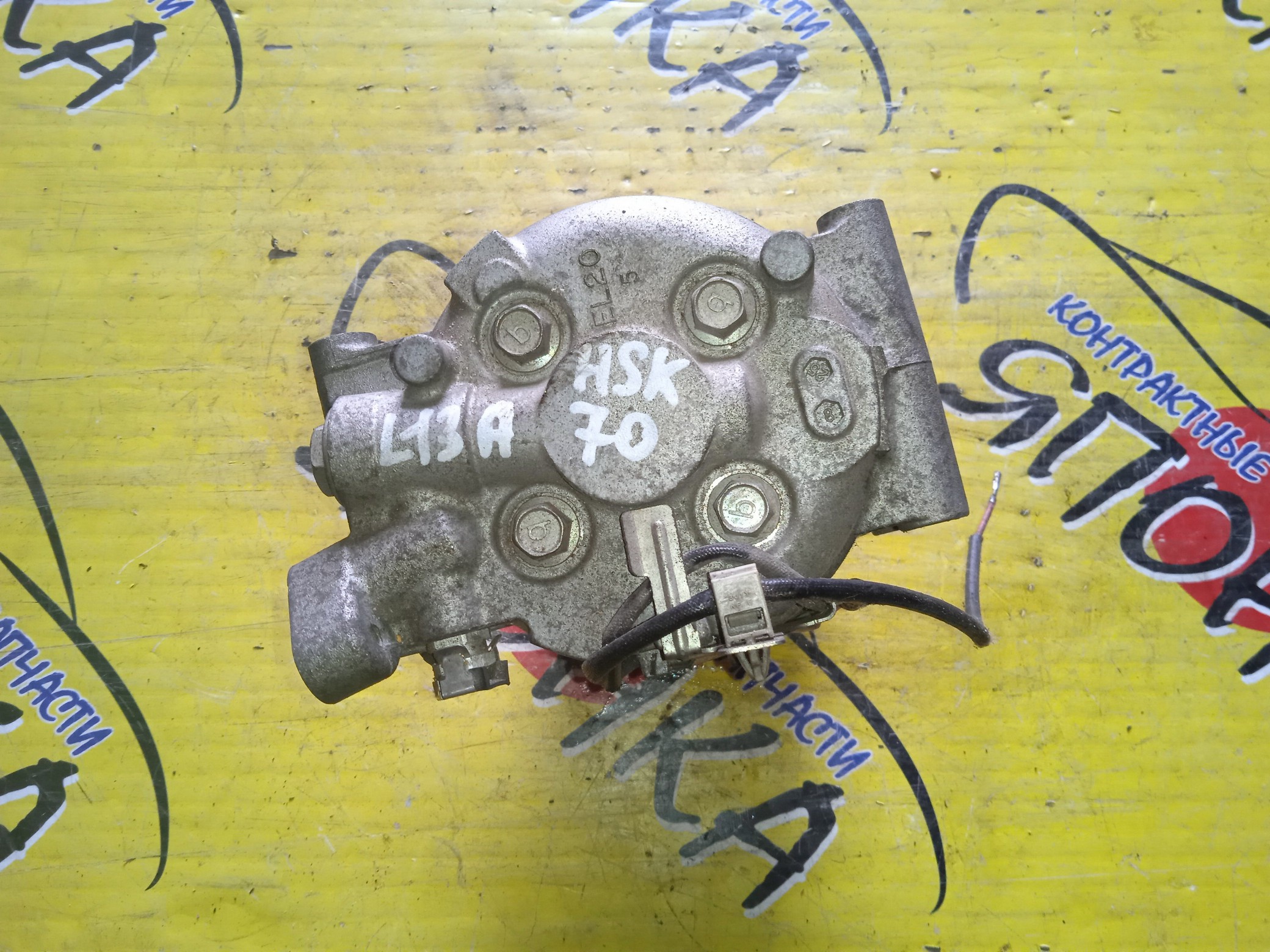 КОМПРЕССОР КОНДИЦИОНЕРА/HON/L13A/L15A/FIT/FIT ARIA/FIT SHUTTLE/JAZZ/GE6/GE7/GE8/GE9/GG7/GG8/5 РУЧ/ТРУБКИ НА РАССТОЯНИИ/A56C18