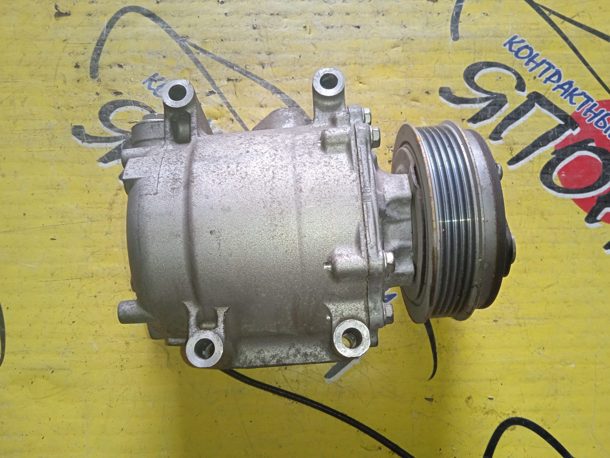 КОМПРЕССОР КОНДИЦИОНЕРА/HON/L13A/L15A/FIT/FIT ARIA/FIT SHUTTLE/JAZZ/GE6/GE7/GE8/GE9/GG7/GG8/5 РУЧ/ТРУБКИ НА РАССТОЯНИИ/A56C18