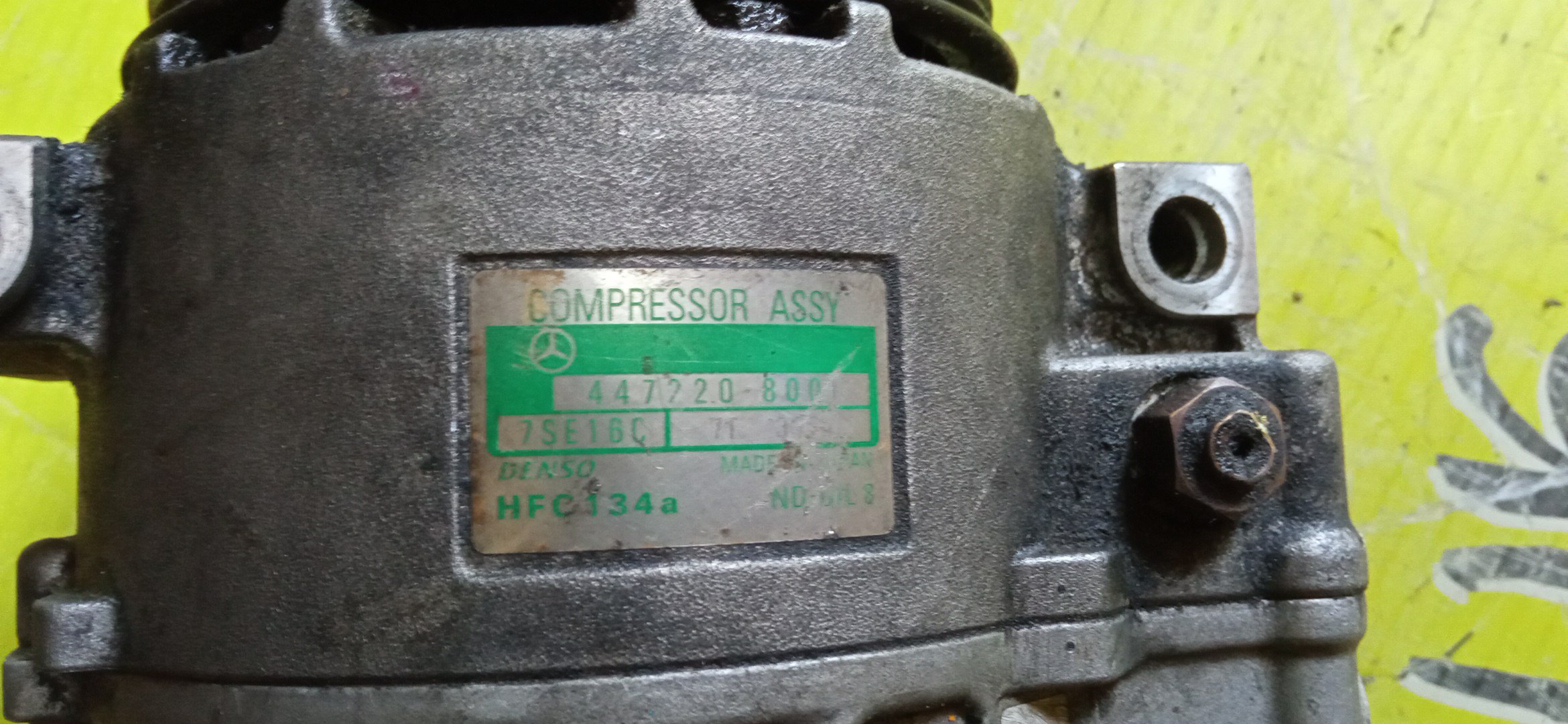 КОМПРЕССОР КОНДИЦИОНЕРА/MERC/M112/M113/S-CLASS/W220/4472208001