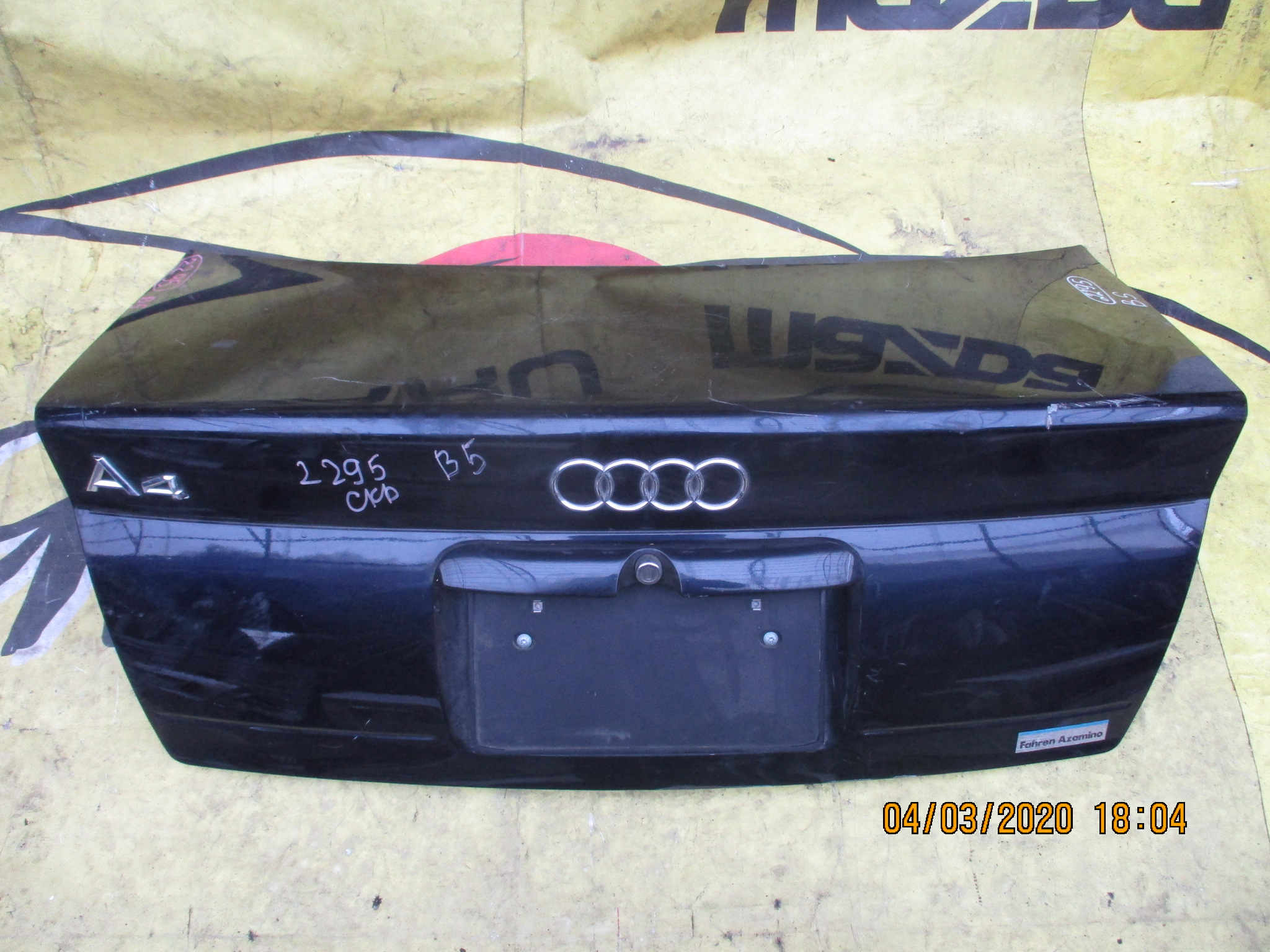 КРЫШКА БАГАЖНИКА/AUDI/A4/B5