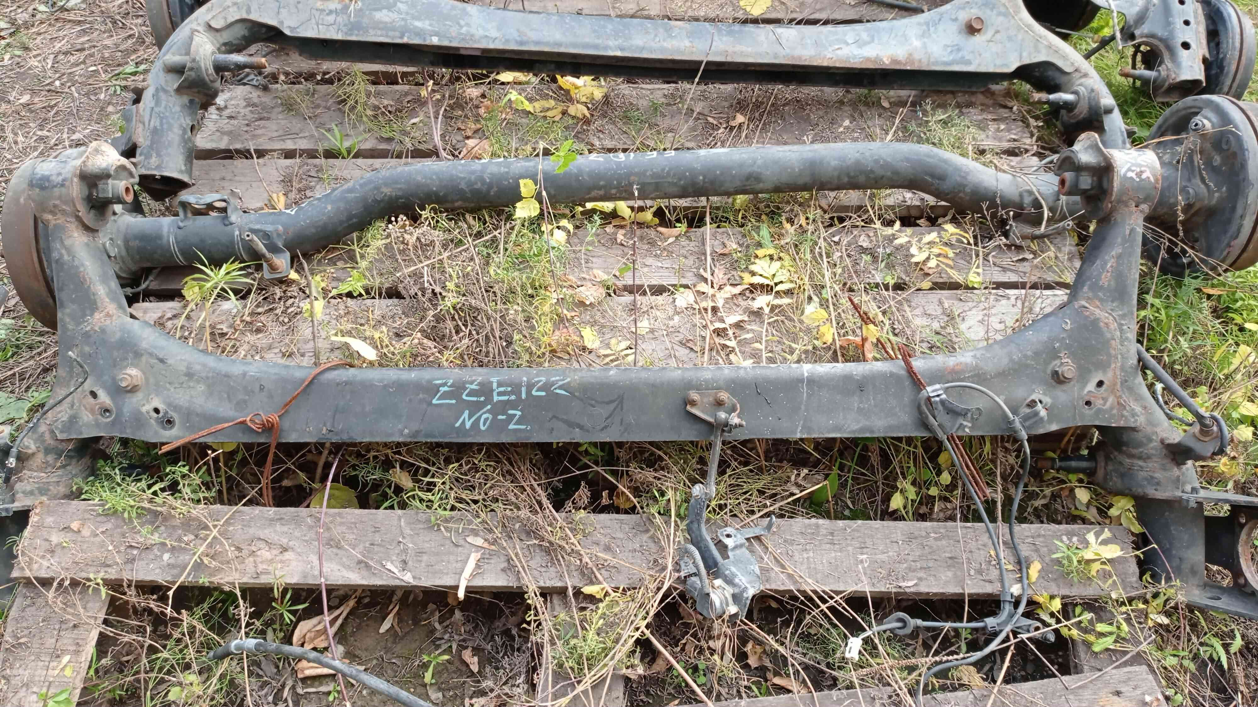 БАЛКА/TOY/COROLLA/FIELDER/ALLEX/RUNX/SPACIO/WILL VS/NZE121/NZE120/ZZE122/ZZE123/CE121/NZE127/ZZE127/ZZE128/F/ПРАВЫЙ РУЛЬ/ПОДРАМНИК