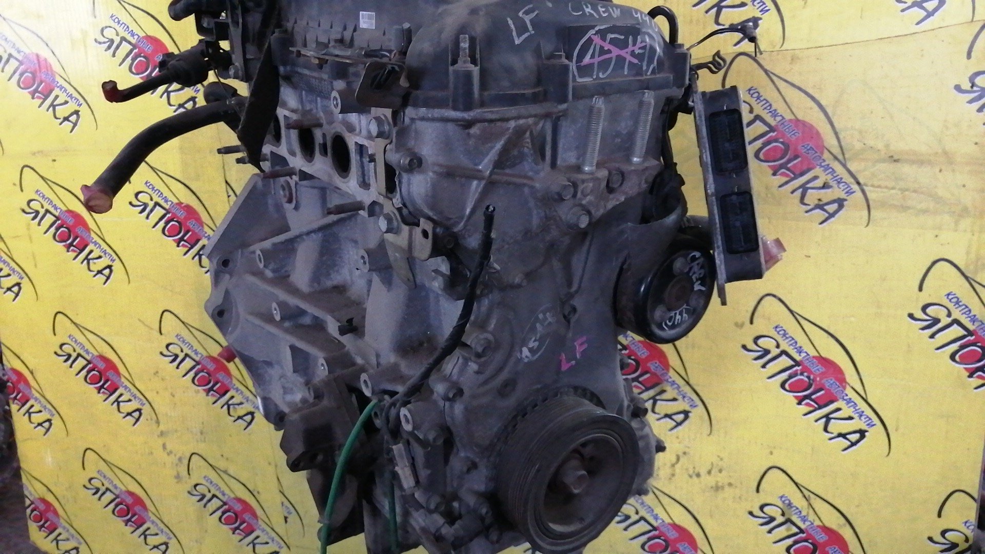 ДВС/MAZ/LF-VE/ATENZA/ATENZA WAGON/AXELA/MAZDA6/PREMACY/BKEP/BLEAP/BLEAW/CREW/GGEP/GHEFP/GHEFS/GHEFW/КАТУШКИ СВЕРХУ/БЕЗ ДАТЧИКА VVTI/КОМПРЕССОР НА ПОДДОНЕ