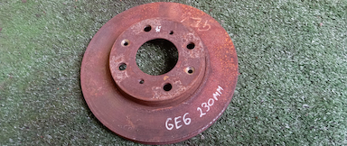ТОРМОЗНОЙ ДИСК/HON/FIT/GD1/GD2/GD3/GD4/GE6/GE7/GE8/GE9/GP1/GP4/F/4*100/230MM