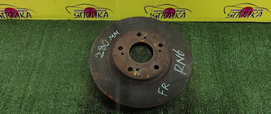 ТОРМОЗНОЙ ДИСК/HON/STEPWAGON/STREAM/RF3/RF4/RF5/RF6/RF7/RF8/RN1/RN2/RN3/RN4/RN5/RN6/RN7/RN8/RN9/F/5*114/280ММ