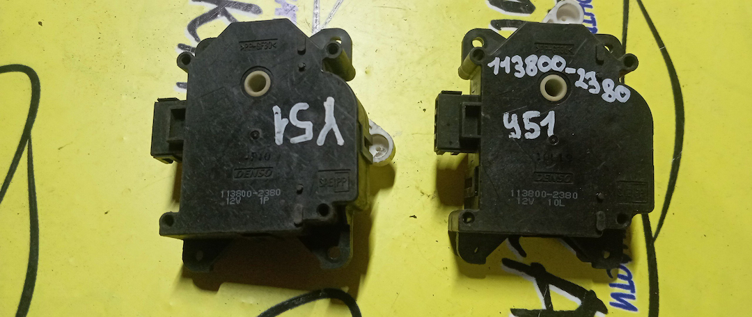 СЕРВОПРИВОД ЗАСЛОНОК ПЕЧКИ/NIS/FUGA/STREAM/PAJERO/CR-V/ODYSSEY/Y51/RN6/V75W/RE4/RB1/113800-2380