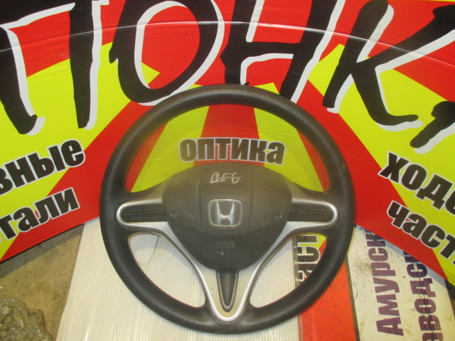 AIRBAG ВОДИТЕЛЬСКИЙ/HON/CIVIC/CIVIC HYBRID/FIT/FIT SHUTTLE/STREAM/FD1/FD2/FD3/FD7/GE6/GE7/GE8/GE9/GG7/GG8/GP1/GP2/GP4/RN6/RN7/RN8/RN9/В РУЛЬ/ПУСТОЙ/3 ЛУЧА/77810SNBN80ZA