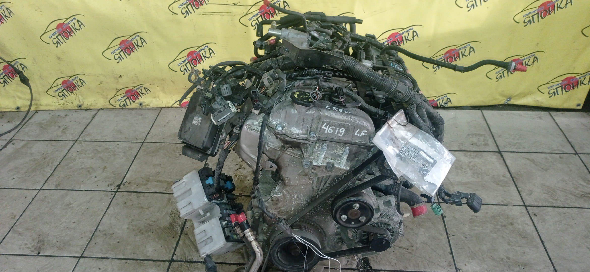 ДВС/MAZ/LF-VE/ATENZA/ATENZA WAGON/AXELA/MAZDA6/PREMACY/BKEP/BLEAP/BLEAW/CREW/GGEP/GHEFP/GHEFS/GHEFW/КАТУШКИ СВЕРХУ/ДАТЧИКА VVTI/ЩУП ЧЕРЕЗ ГОЛОВУ/КОМПРЕССОР НА ПОДДОНЕ