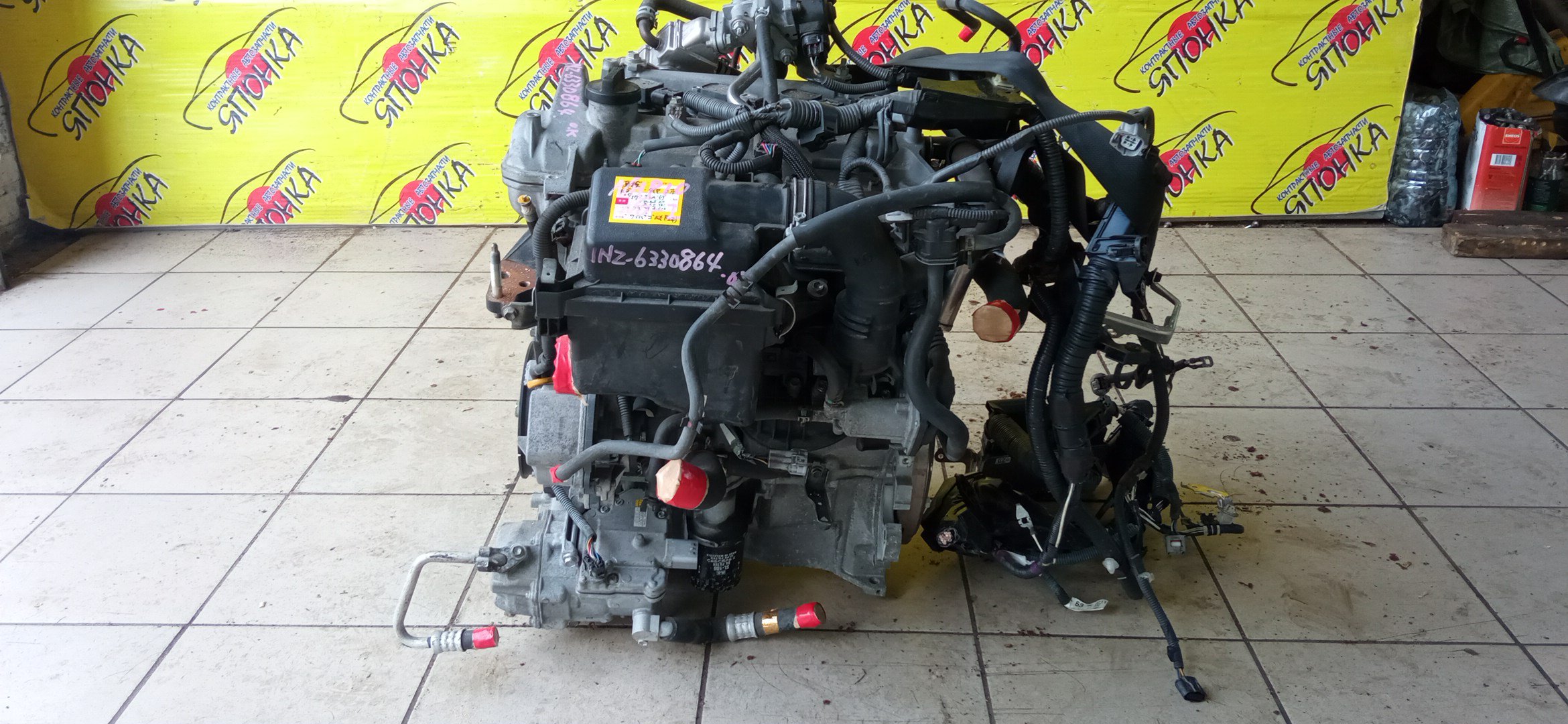 ДВС/TOY/1NZ-FXE/AQUA/PRIUS C/NHP10