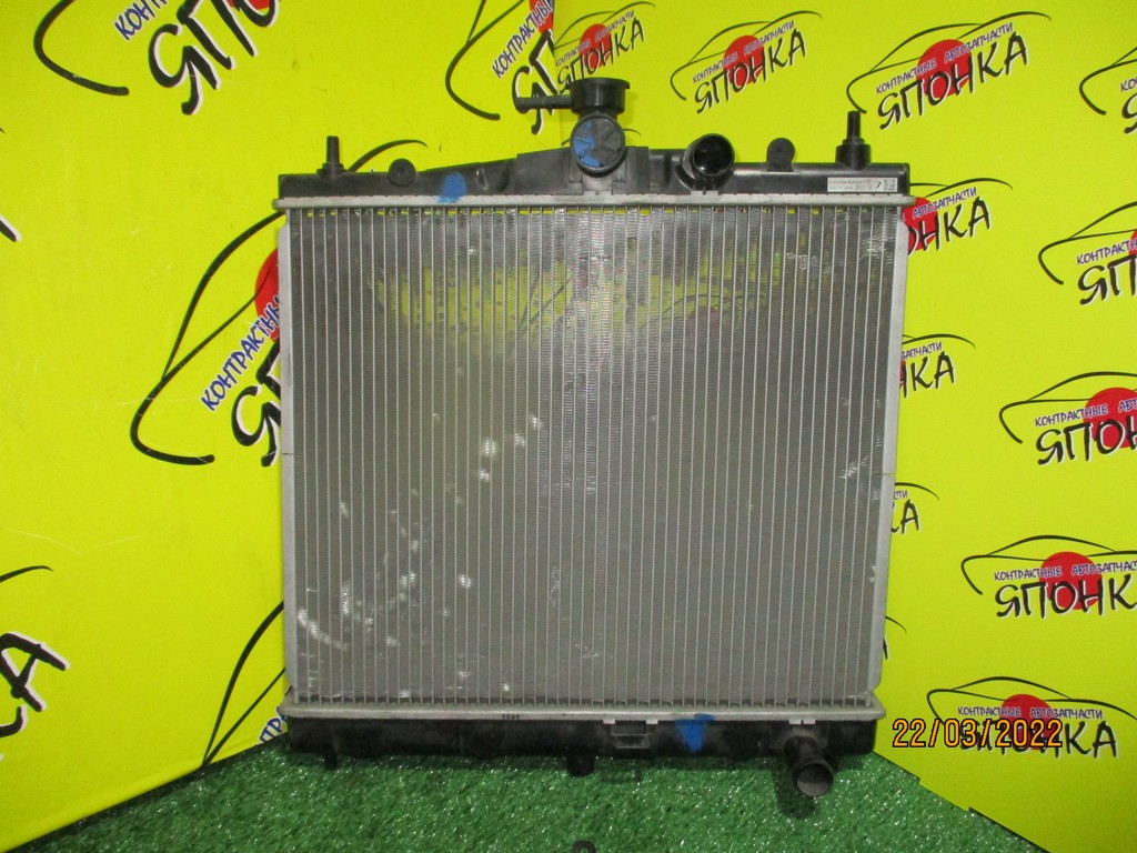 РАДИАТОР ДВИГАТЕЛЯ/NIS/CUBE/MARCH/MICRA/NOTE/AK12/BGZ11/BK12/BNK12/BNZ11/BZ11/E11/YGNZ11/YGZ11/YK12/YZ11/CR12-DE/CR14-DE/HR15/ATM/БЕЗ ТРУБОК