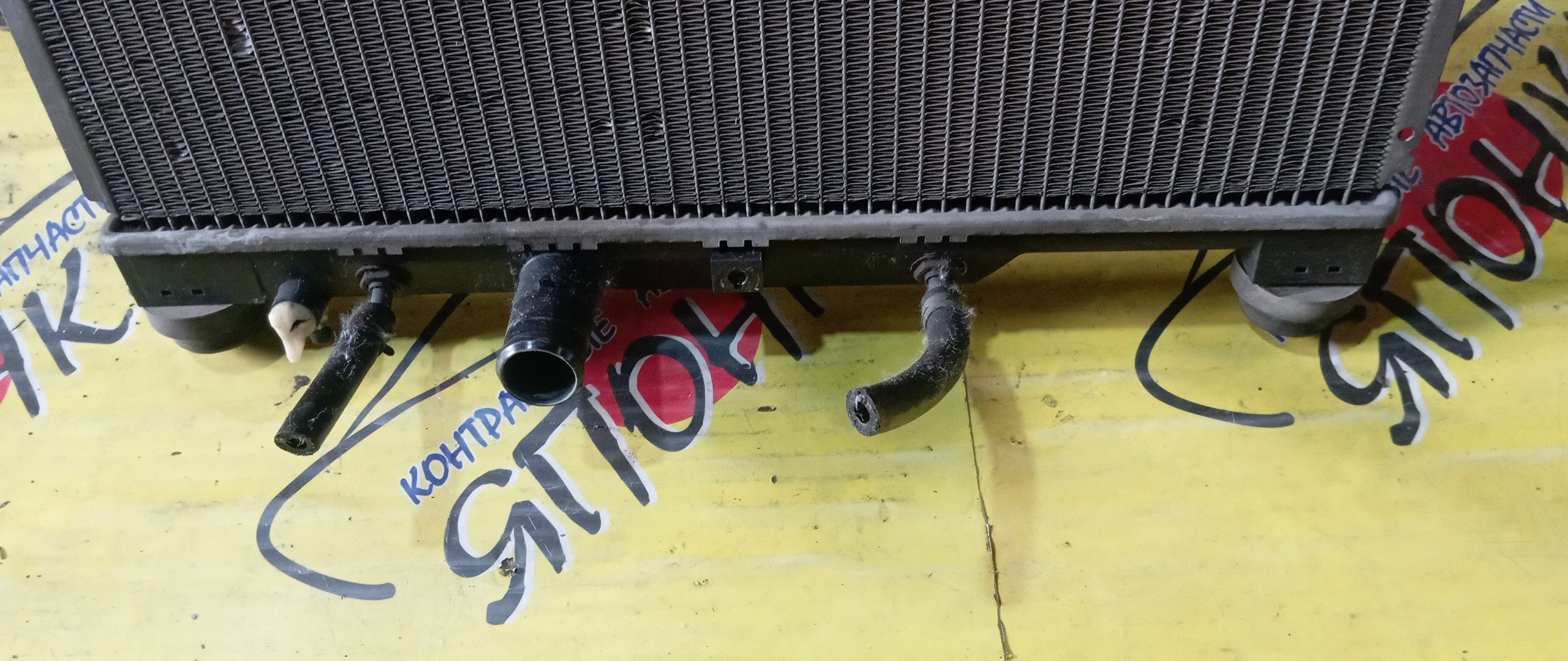 РАДИАТОР ДВИГАТЕЛЯ/TOY/PLATZ/VITZ/SCP10/SCP11/SCP13/1SZ-FE/2SZ-FE/AT