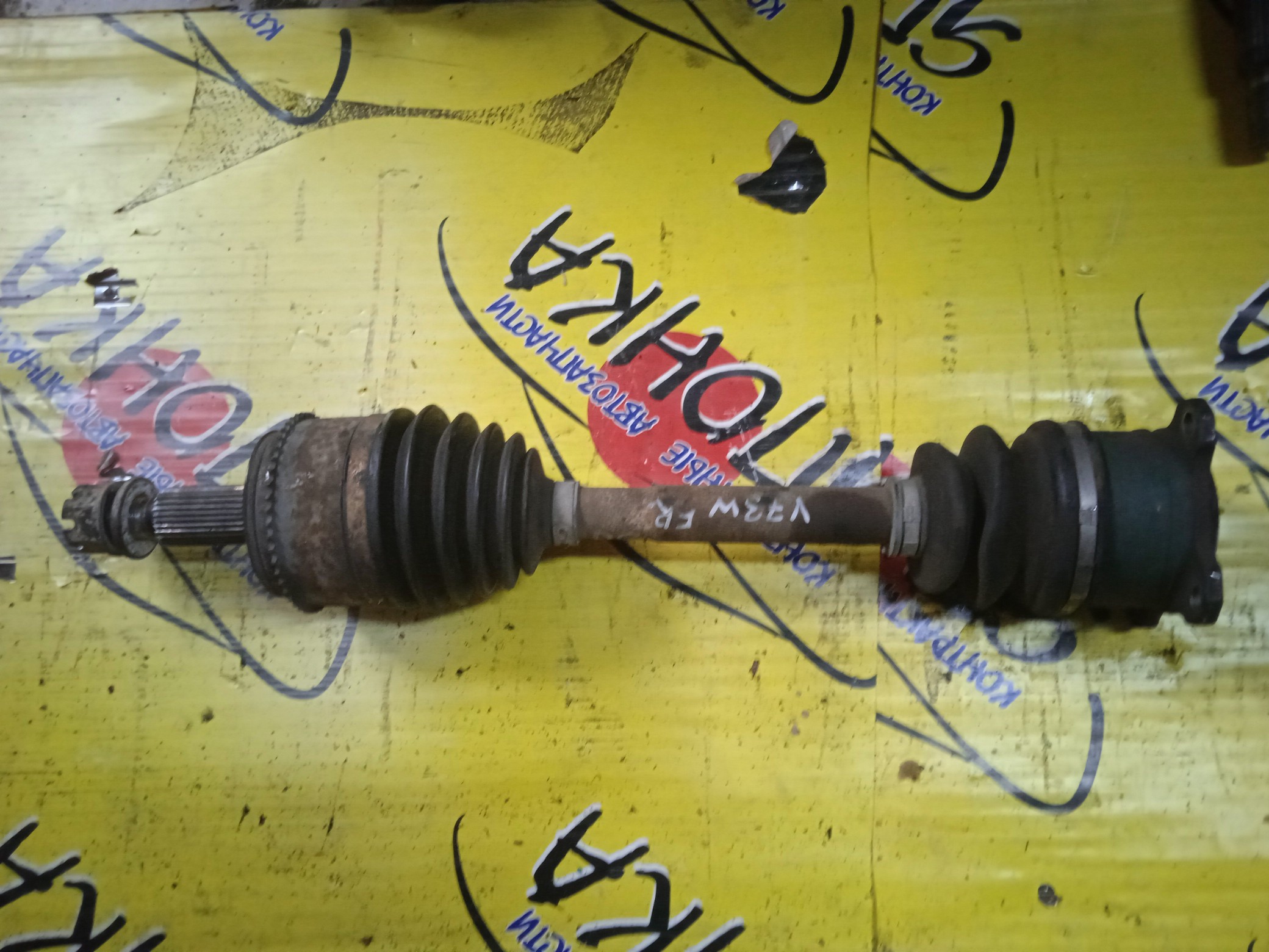 ПРИВОД/MMC/PAJERO MINI/H58A/4A30T/ВНУТР. ШЛИЦ/ABS/F/L