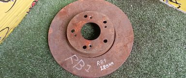ТОРМОЗНОЙ ДИСК/HON/ODYSSEY/RB1/RB2/F/5*114/280ММ