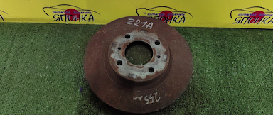 ТОРМОЗНОЙ ДИСК/MMC/COLT/COLT PLUS/Z25A/Z27A/Z27AG/Z21A/Z21W/Z23W/Z24W/Z22W/Z27W/Z26A/Z24A/Z28A/Z23A/Z22A/F/4*100/255ММ