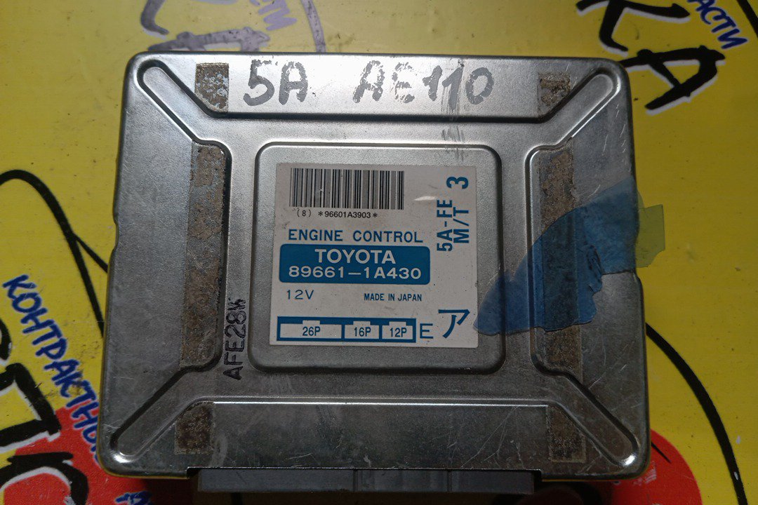 БЛОК EFI/TOY/CARINA/COROLLA/COROLLA CERES/COROLLA LEVIN/CORONA/SPRINTER/SPRINTER MARINO/SPRINTER TRUENO/VIOS/5AFE/AT170/AT170G/AT192/AT212/AE91/AE100/EE108/AE110/AE101/AXP42/896611A430