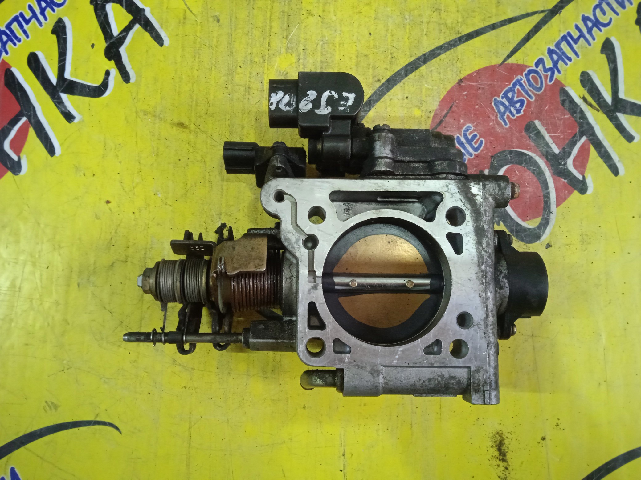 ЗАСЛОНКА ДРОССЕЛЬНАЯ/SUB/EJ205D/EJ206/EJ207/EJ208/IMPREZA/LEGACY/BE5/BH5/GDA/GGA/GGB/МЕХАНИЧ./3*3*3 КОНТ/2ТРУБ