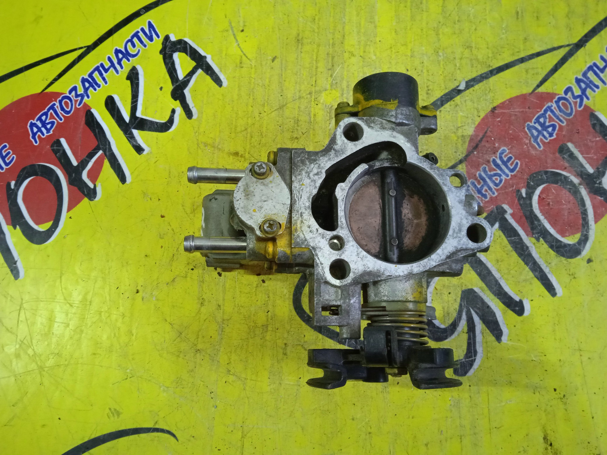 ЗАСЛОНКА ДРОССЕЛЬНАЯ/TOY/3S-FE/4S-FE/CALDINA/CARINA/CORONA PREMIO/ST191G/ST195G/ST198V/ST210/ST210G/ST215/ST215G/3 БОЛТА/2 БОЛЬШ И 2 МАЛ ТРУБКИ