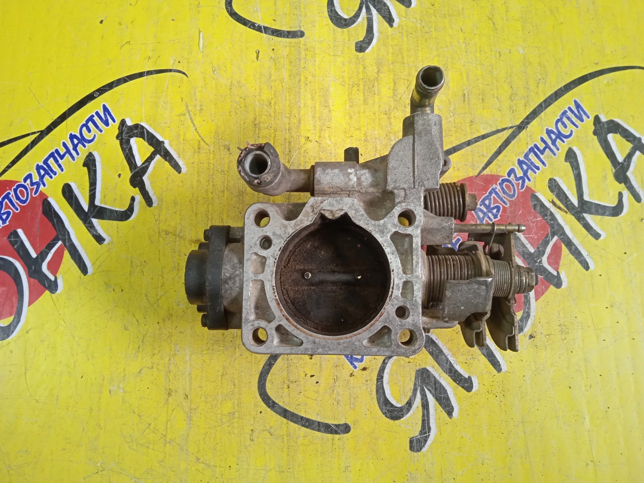 ЗАСЛОНКА ДРОССЕЛЬНАЯ/NIS/VG30/VG30T/FAIRLADY/HZ31/ДПДЗ 3*3 КОНТ./ОДНО СОПЛО