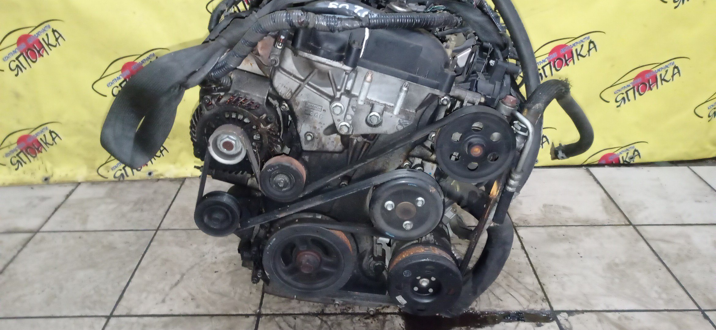 ДВС/MAZ/L3-VE/BLACK/ATENZA/ATENZA WAGON/AXELA/MAZDA6/PREMACY/BK3P/CR3W/GG3P/GG3S/GY3W/LY3P/КАТУШКИ СВЕРХУ/ДАТЧИК VVTI/ЩУП ЧЕРЕЗ ГОЛОВУ/КОМПРЕССОР СБОКУ