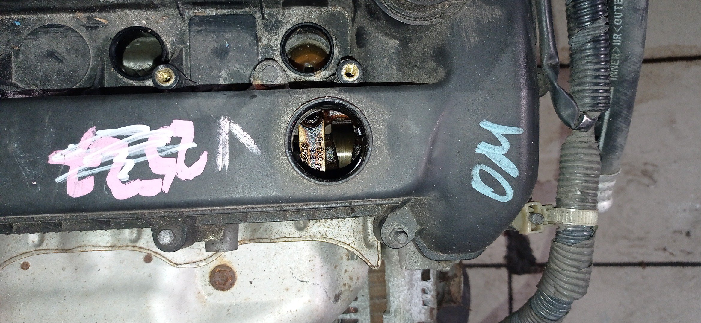 ДВС/MAZ/L3-VE/BLACK/ATENZA/ATENZA WAGON/AXELA/MAZDA6/PREMACY/BK3P/CR3W/GG3P/GG3S/GY3W/LY3P/КАТУШКИ СВЕРХУ/ДАТЧИК VVTI/ЩУП ЧЕРЕЗ ГОЛОВУ/КОМПРЕССОР СБОКУ