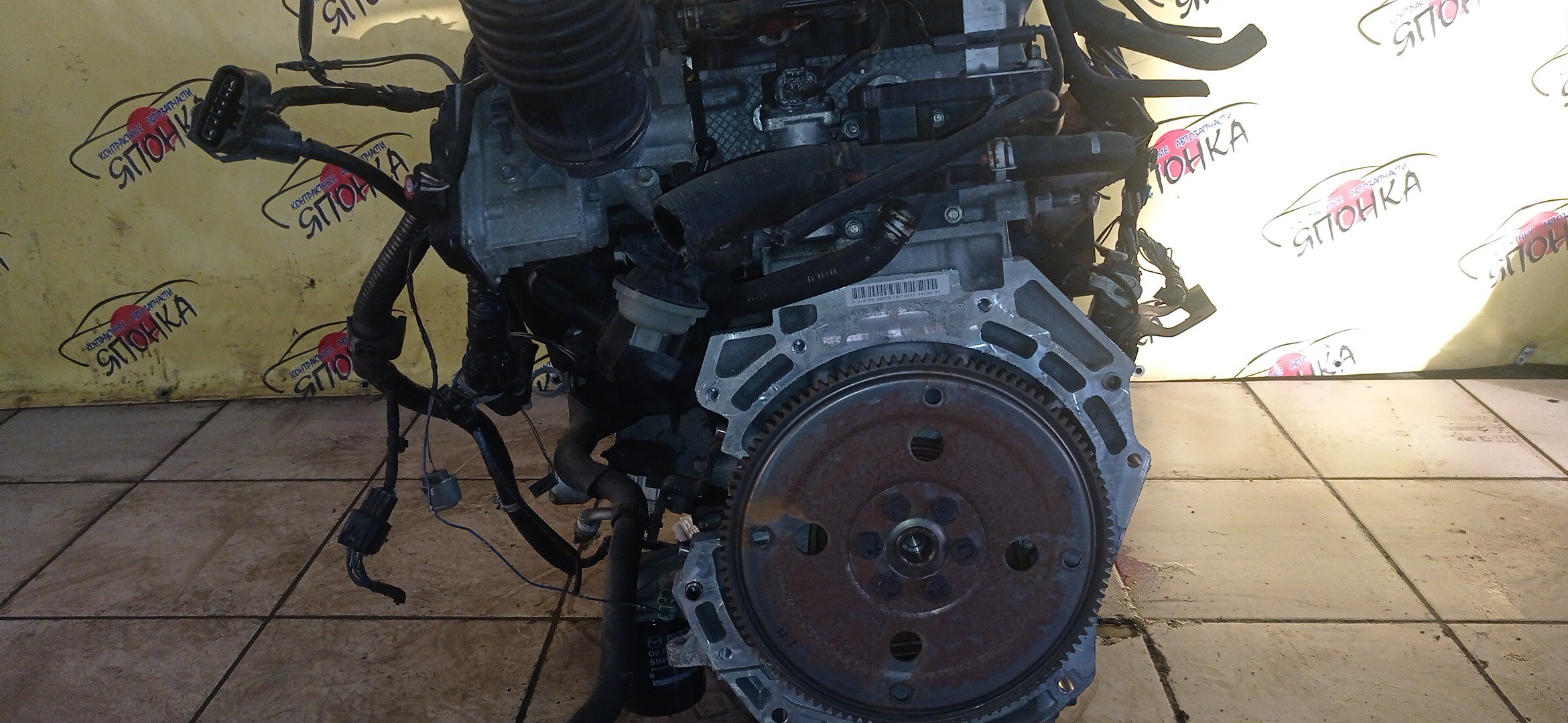 ДВС/MAZ/L3-VE/BLACK/ATENZA/ATENZA WAGON/AXELA/MAZDA6/PREMACY/BK3P/CR3W/GG3P/GG3S/GY3W/LY3P/КАТУШКИ СВЕРХУ/ДАТЧИК VVTI/ЩУП ЧЕРЕЗ ГОЛОВУ/КОМПРЕССОР СБОКУ