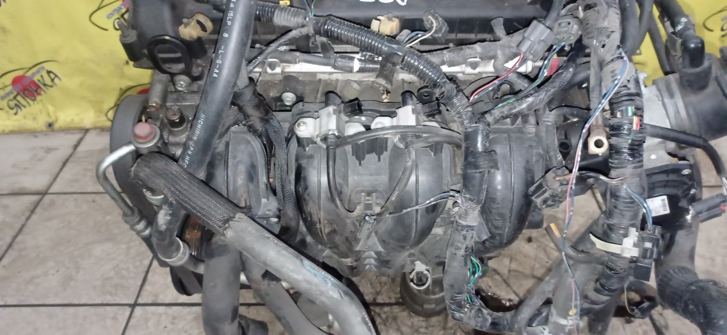 ДВС/MAZ/L3-VE/BLACK/ATENZA/ATENZA WAGON/AXELA/MAZDA6/PREMACY/BK3P/CR3W/GG3P/GG3S/GY3W/LY3P/КАТУШКИ СВЕРХУ/ДАТЧИК VVTI/ЩУП ЧЕРЕЗ ГОЛОВУ/КОМПРЕССОР СБОКУ