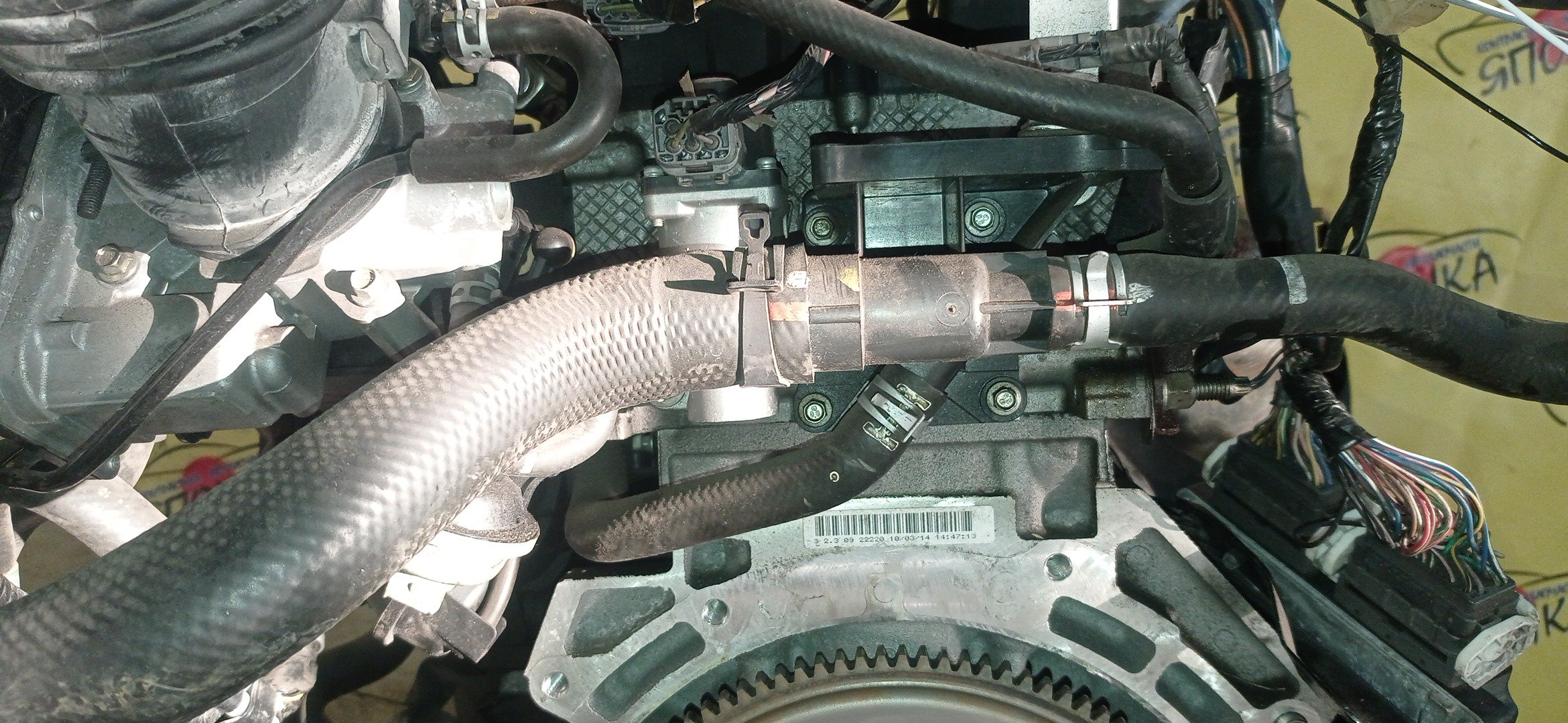 ДВС/MAZ/L3-VE/BLACK/ATENZA/ATENZA WAGON/AXELA/MAZDA6/PREMACY/BK3P/CR3W/GG3P/GG3S/GY3W/LY3P/КАТУШКИ СВЕРХУ/ДАТЧИК VVTI/ЩУП ЧЕРЕЗ ГОЛОВУ/КОМПРЕССОР СБОКУ