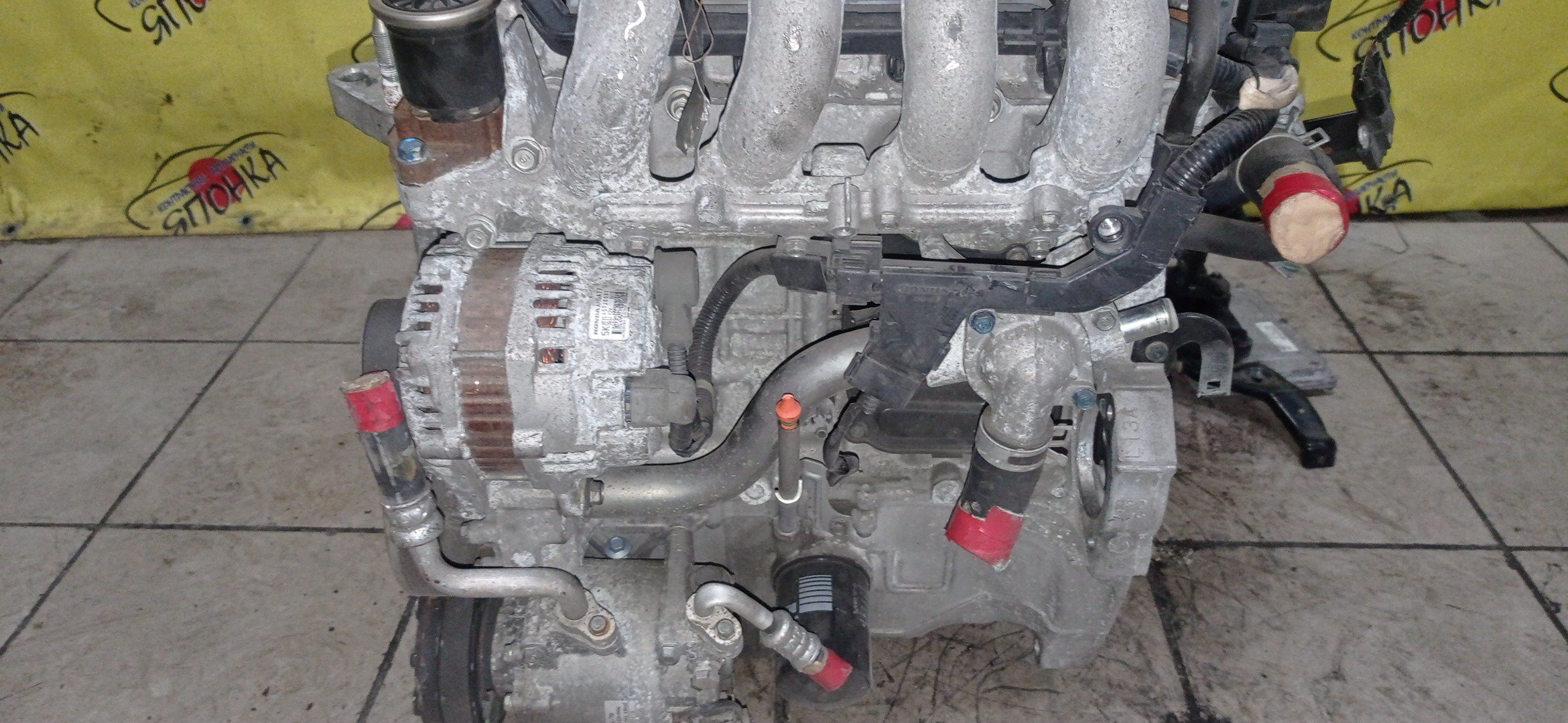 ДВС/HON/L13A/FIT/JAZZ/GE6/GE7/ЭЛЕКТРО ЗАСЛОНКА/4 СВЕЧИ/11000RB0800