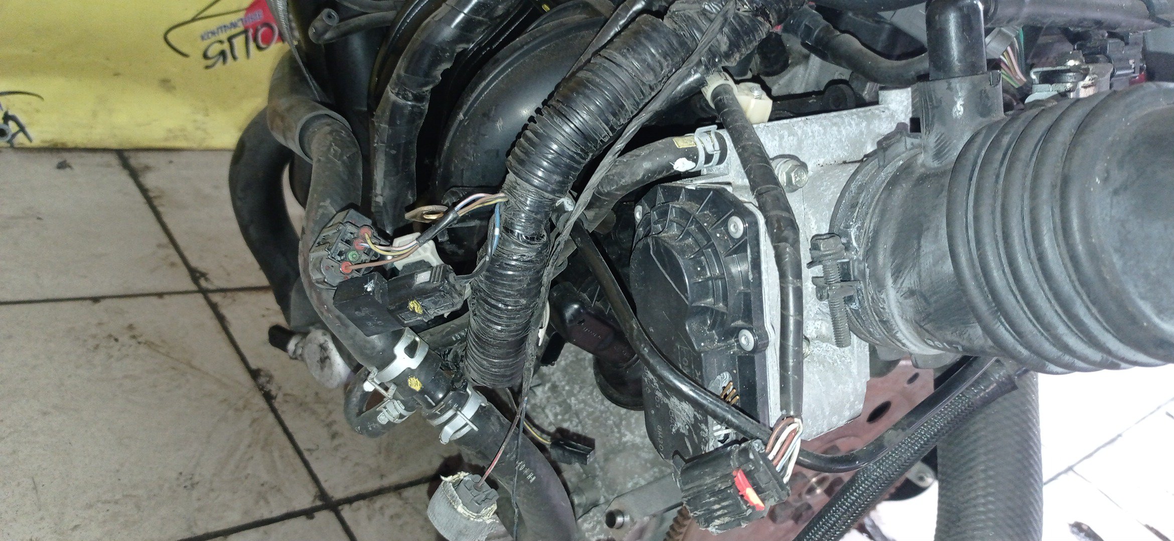 ДВС/MAZ/L3-VE/BLACK/ATENZA/ATENZA WAGON/AXELA/MAZDA6/PREMACY/BK3P/CR3W/GG3P/GG3S/GY3W/LY3P/КАТУШКИ СВЕРХУ/ДАТЧИК VVTI/ЩУП ЧЕРЕЗ ГОЛОВУ/КОМПРЕССОР СБОКУ