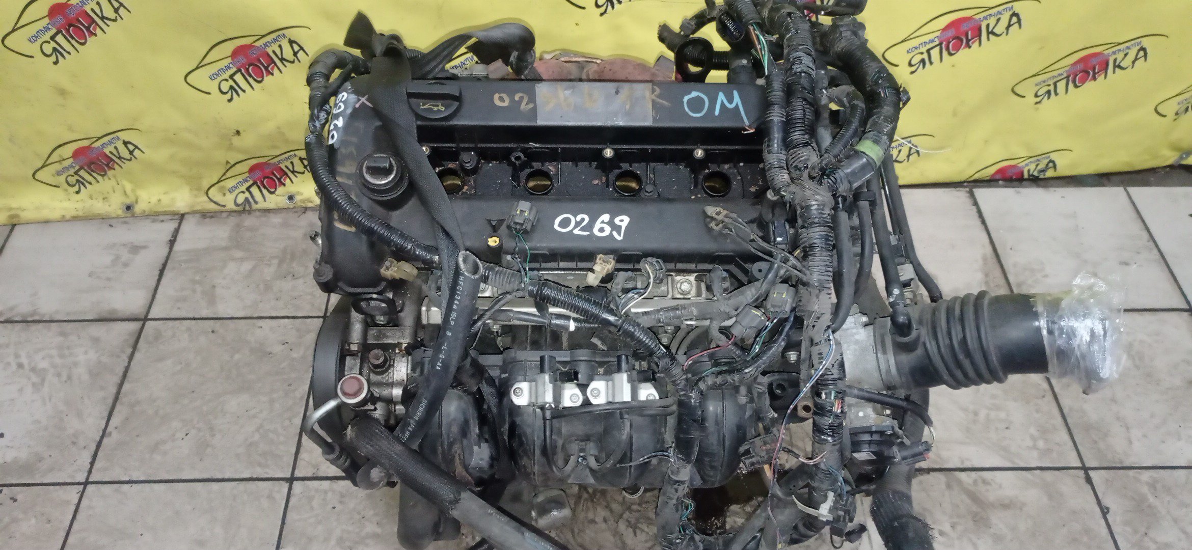 ДВС/MAZ/L3-VE/BLACK/ATENZA/ATENZA WAGON/AXELA/MAZDA6/PREMACY/BK3P/CR3W/GG3P/GG3S/GY3W/LY3P/КАТУШКИ СВЕРХУ/ДАТЧИК VVTI/ЩУП ЧЕРЕЗ ГОЛОВУ/КОМПРЕССОР СБОКУ