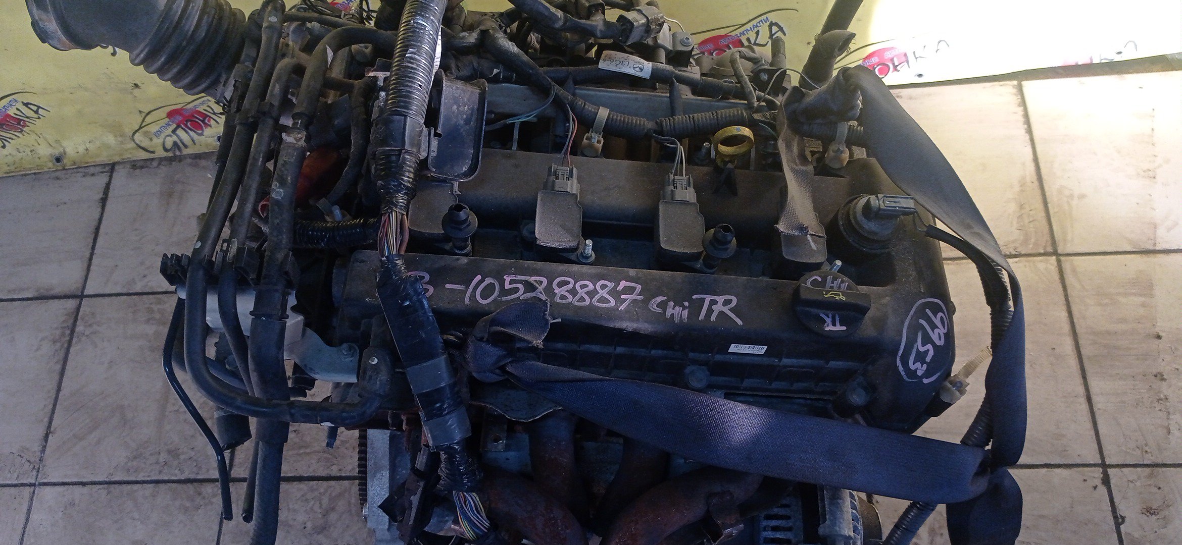 ДВС/MAZ/L3-VE/BLACK/ATENZA/ATENZA WAGON/AXELA/MAZDA6/PREMACY/BK3P/CR3W/GG3P/GG3S/GY3W/LY3P/КАТУШКИ СВЕРХУ/ДАТЧИК VVTI/ЩУП ЧЕРЕЗ ГОЛОВУ/КОМПРЕССОР СБОКУ