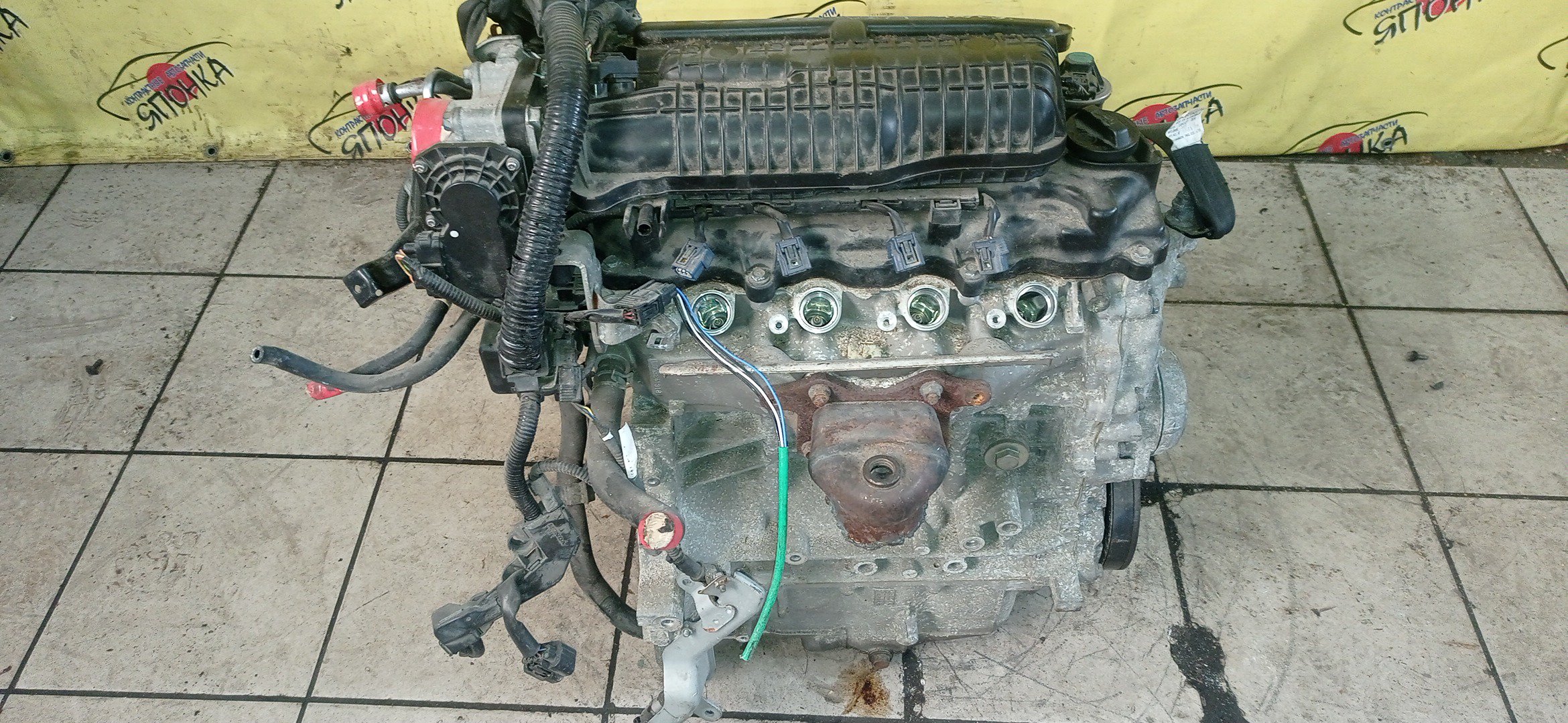 ДВС/HON/L13A/FIT/JAZZ/GE6/GE7/ЭЛЕКТРО ЗАСЛОНКА/4 СВЕЧИ/11000RB0800