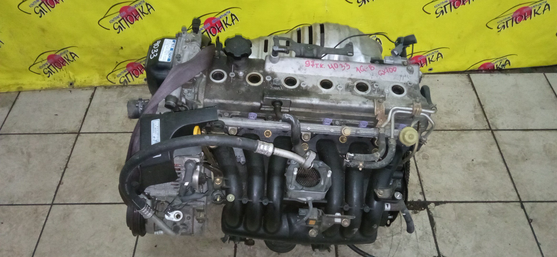 ДВС/TOY/1G-FE BEAMS/ALTEZZA/ALTEZZA GITA/CHASER/CRESTA/CROWN/IS200/LEXUS/MARK II/MARK II BLIT/VEROSSA/GS151/GS171/GX100/GX110/GX110W/GXE10/GXE10W/2WD/1900070330