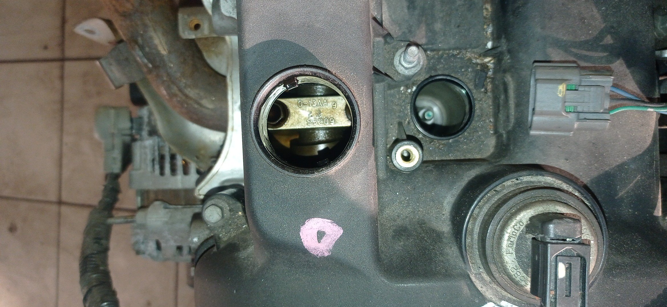 ДВС/MAZ/L3-VE/BLACK/ATENZA/ATENZA WAGON/AXELA/MAZDA6/PREMACY/BK3P/CR3W/GG3P/GG3S/GY3W/LY3P/КАТУШКИ СВЕРХУ/ДАТЧИК VVTI/ЩУП ЧЕРЕЗ ГОЛОВУ/КОМПРЕССОР СБОКУ