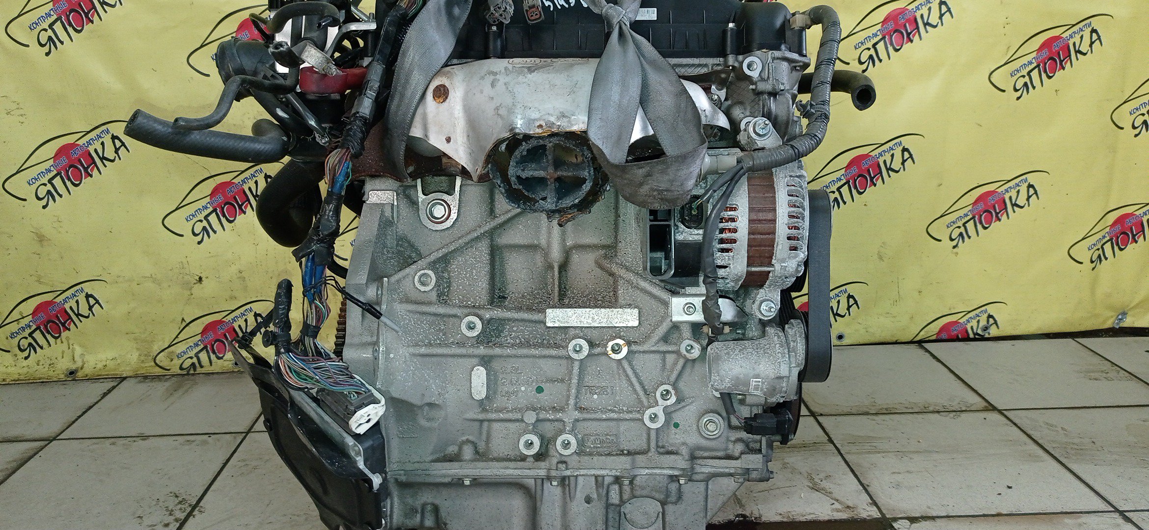 ДВС/MAZ/L3-VE/BLACK/ATENZA/ATENZA WAGON/AXELA/MAZDA6/PREMACY/BK3P/CR3W/GG3P/GG3S/GY3W/LY3P/КАТУШКИ СВЕРХУ/ДАТЧИК VVTI/ЩУП ЧЕРЕЗ ГОЛОВУ/КОМПРЕССОР СБОКУ