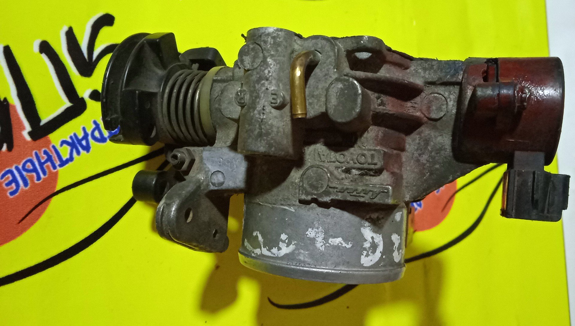 ЗАСЛОНКА ДРОССЕЛЬНАЯ/TOY/3SFE/4SFE/CALDINA/CAMRY/CARINA ED/CELICA/CORONA EXIV/CORONA PREMIO/CURREN/GAIA/IPSUM/RAV4/VISTA/ST191G/ST195G/ST202/ST203/ST206/ST207/ST208/ST210/ST215/SV40/SV41/SV42/SV43/SXA10/SXA11/SXA15/SXA16/SXM10G/SXM15G/3 БОЛТА/3 БОЛЬШ И 1 МАЛ ТРУБКА