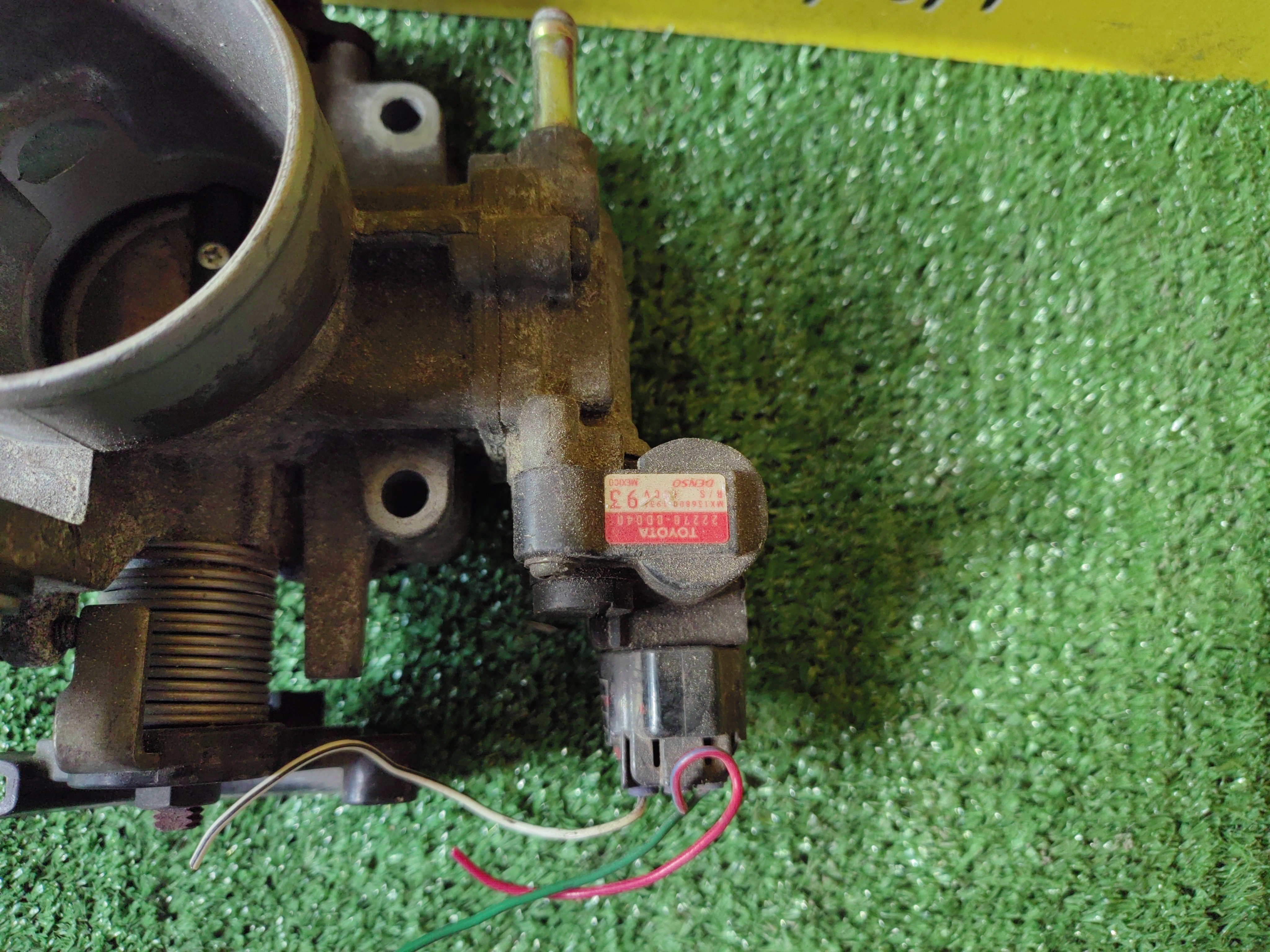 ЗАСЛОНКА ДРОССЕЛЬНАЯ/TOY/1ZZ/МЕХАНИЧЕСКАЯ ЗАСЛОНКА/4 БОЛТА