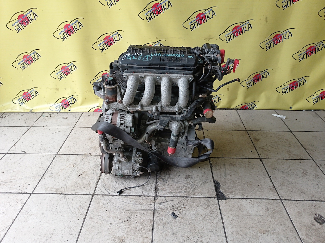 ДВС/HON/L13A/FIT/JAZZ/GE6/GE7/ЭЛЕКТРО ЗАСЛОНКА/4 СВЕЧИ
