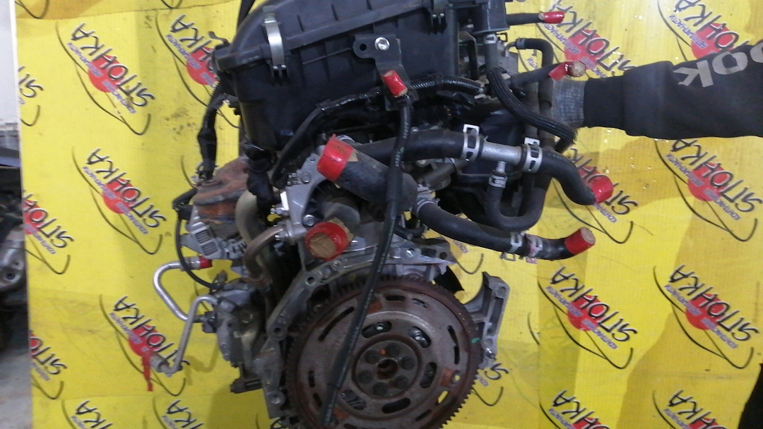 ДВС/TOY/1KR/PASSO/KGC30/ЭЛЕКТРО ЗАСЛОНКА/2WD/4WD