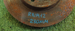 ТОРМОЗНОЙ ДИСК/NIS/LIBERTY/PM12/PNM12/RM12/RNM12/F/5ШПИЛ./280ММ