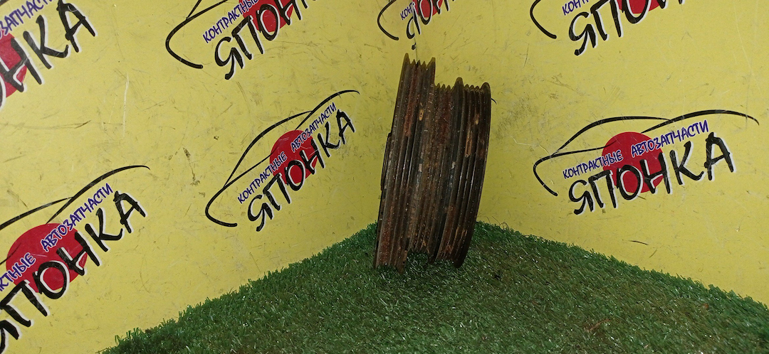 ШКИВ КОЛЕНВАЛА/NIS/GA13/GA15/GA16/3 РЕМНЯ/4*4*4 РУЧ.